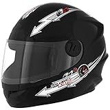 CAPACETE FECHADO PRO TORK LIBERTY FOR KIDS SOLID PRETO TAM  54
