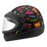 Capacete Fechado Pro Tork Sport Moto Universe Lançamento 