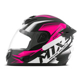 Capacete Feminino Fechado Brilhante Mixs Storm Promoção Hoje