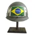 Capacete Força Expedicionária Brasileira Mp Feb Reprodução