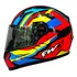 Capacete Fw3 Integral Fechado Gtx Fox C/ Óculos Interno Cor Laranja Tamanho Do Capacete 60