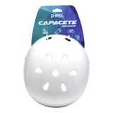 Capacete Infantil Abs C  Elástico Regulador Bel Cor Branco Tamanho Médio  m 
