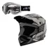 Capacete Infantil Motocross Fast Next + Óculos 788 Offroad