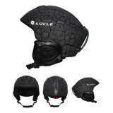 Capacete Locle Snowboarb White Crack   55 61cm  