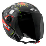 Capacete Moto Aberto New