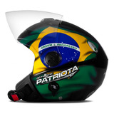 Capacete Moto Brasil Eleicao