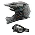 Capacete Moto Cross  Infantil Kids Criança Ck-01 +óculos 788