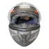Capacete Moto Ebf X Troy Furious Preto Vermelho C/ Óculos Tamanho Do Capacete 58