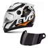 Capacete Moto Fechado Pro Tork Evo G8 + Viseira Extra Fumê