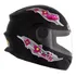 Capacete Moto Infantil Protork Liberty4 Kids Girls 54 Menina