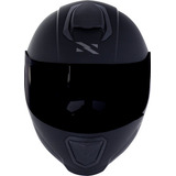 Capacete Moto Norisk Razor Preto Brilho Fosco Cor Preto Fosco Tamanho Do Capacete 60