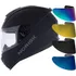 Capacete Moto Norisk Razor Preto Fosco+viseira Extra+toca