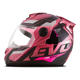 Capacete Moto Novas Cores Liberty Evolution G8 Evo Pro Tork Cor Rosa Tamanho Do Capacete 58