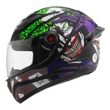 Capacete Moto Protork Fechado Mixs Fokker Joker 2