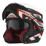 Capacete Moto Robocop Oculos