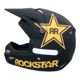 Capacete Motocross Fly Rockstar