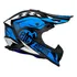 Capacete Motocross Trilha Velocross Fast Etceter Offroad Tamanho Do Capacete 60 Cor Azul Desenho Factory Edition Neon