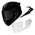 Capacete Norisk Razor Black Edition Com 2 Viseiras   Spoiler