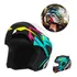 Capacete Para Moto Escamoteável V-pro Jet Factor Lançamento
