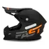 Capacete Para Moto Motocross Trilha Fast 788 Solid Pro Tork Cor Laranja Tamanho Do Capacete 62