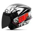 Capacete Para Moto Pro Tork New Liberty 3 Preto Gp88 Tam. 60 Desenho New Liberty Trhee 3 Gp 88 Preto Brilhante Com Viseira Fumê