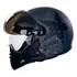 Capacete Peels Mirage F21 Navy Aviador Preto C/ 2 Viseiras