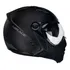 Capacete Peels Mirage Preto Fosco Com Viseira Interna Fumê  