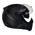 Capacete Peels Mirage Todo Preto Fosco Com Viseira Solar