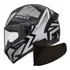 Capacete Peels Spike 2 Com Viseira Fume Extra Lançamento Cinza 56