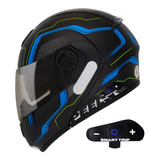 Capacete Peels U-rb 2 St Bluetooth Ultron Azul Promoção