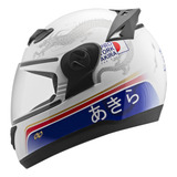 Capacete Preto Moto Personalizado