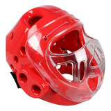 Capacete Protetor Cabeça Taekwondo Kickboxing Grade Acrílica