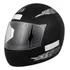 Capacete Protork  Fechado Preto Fosco Viseira Cristal Tam 56