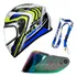 Capacete Race Drive Helt 62 + Viseira Camaleão + Chaveiro