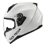 Capacete Race Tech Sector Monocolor Branco