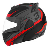 Capacete Robocop Moto Articulado