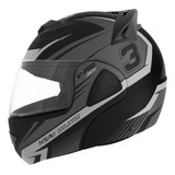 Capacete Robocop Moto Articulado Fechado V-pro Jet 3 Protork