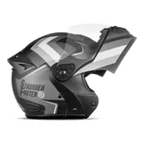 Capacete Robocop Stronger Faster