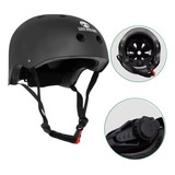 Capacete Skate Preto Fosco
