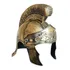 Capacete Soldado Romano Gladiador Medieval   Dourado