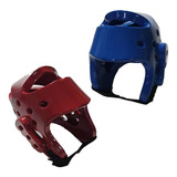 Capacete Taekwondo Injetado Azul Verm   Trk   Unid