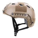 Capacete Tático Emerson Gear Coyote Airsoft Paintball Tan