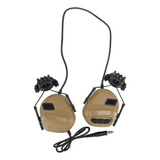 Capacete Tatico Headset Headphone