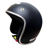 Capacete Vintage Aberto Chopper