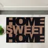 Capacho Estampado Para Porta 60x40cm Decorativo Sweet Home