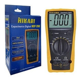 Capacímetro Digital Hikari Modelo Hcp 200 Cat Ii 600v