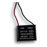 Capacitor De Ventilador 5uf