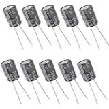 Capacitor Eletrolítico 100uF 50V Kit 10 Peças