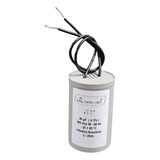 Capacitor Permanente 30uf 400vac   Marca Jl Com Fio