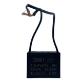 Capacitor Ppm 5 5uf 250vca 37x15x26mm Fio 5 5uf Cbb61